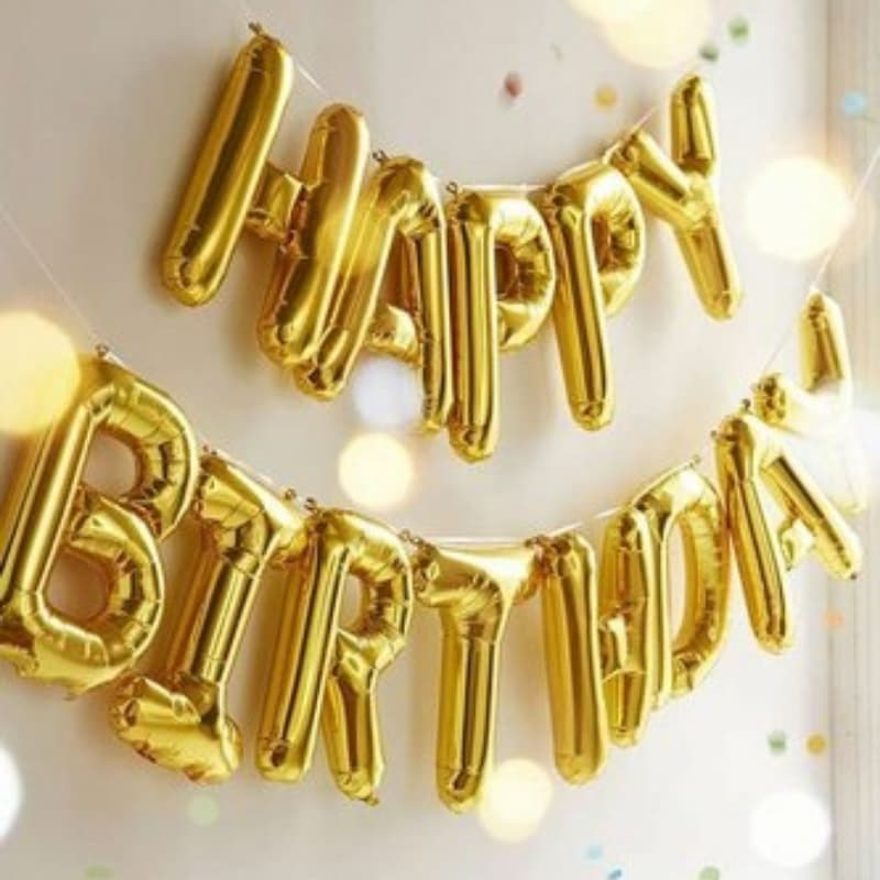 Foil balloons HBD