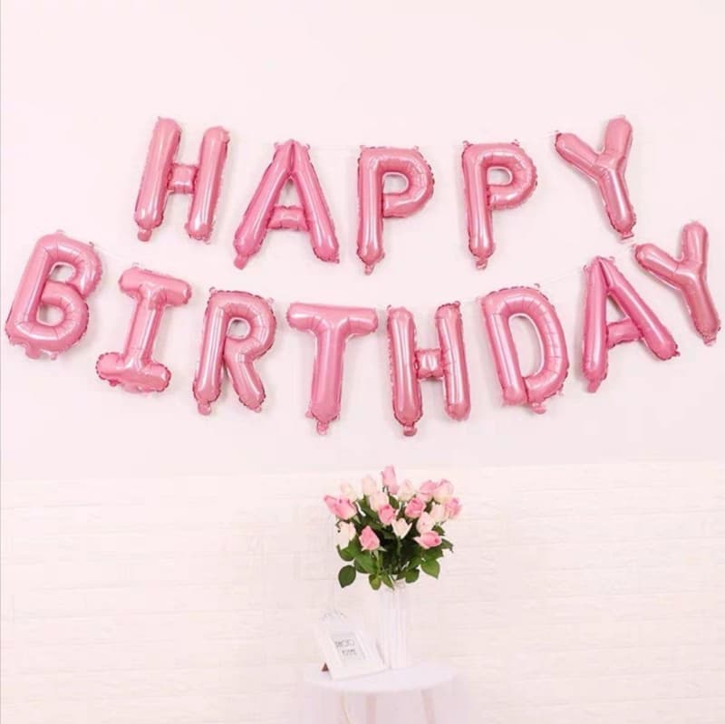 Foil balloons HBD